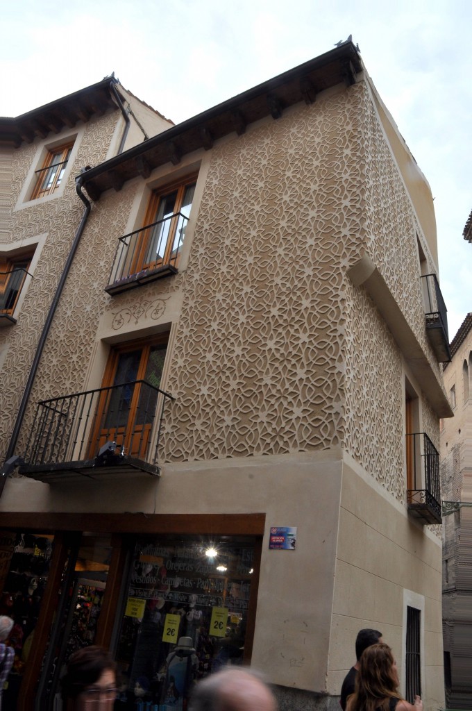 Foto: Falso estuco - Segovia (Castilla y León), España