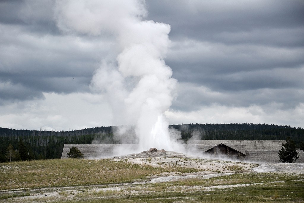 Foto: Old Faithful geyser - Yellowstone NP (Wyoming), Estados Unidos