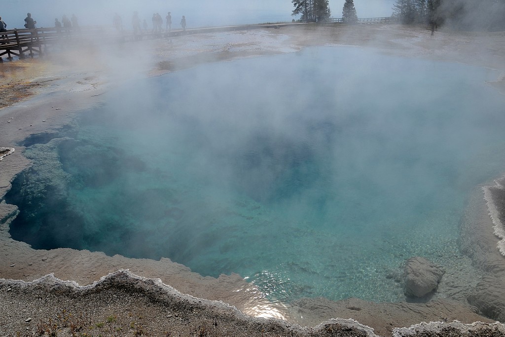 Foto: West Thumb Geyser Basin - Yellowstone NP (Wyoming), Estados Unidos