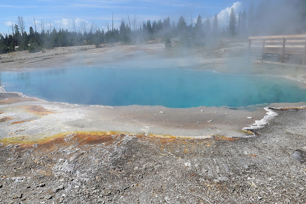 Foto: West Thumb Geyser Basin - Yellowstone NP (Wyoming), Estados Unidos