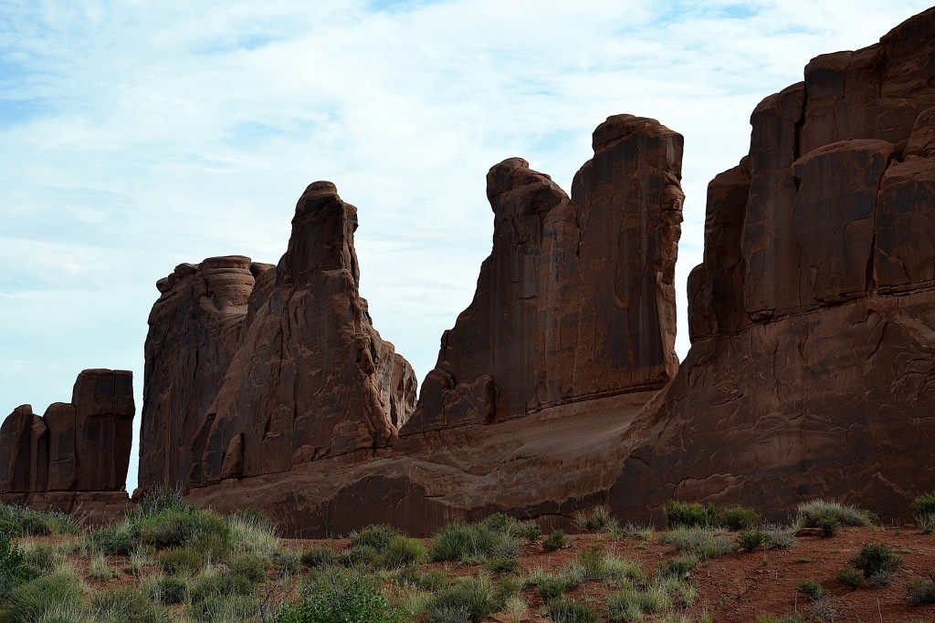 Foto: Park Ave Viewpoint - Arches NP (Utah), Estados Unidos