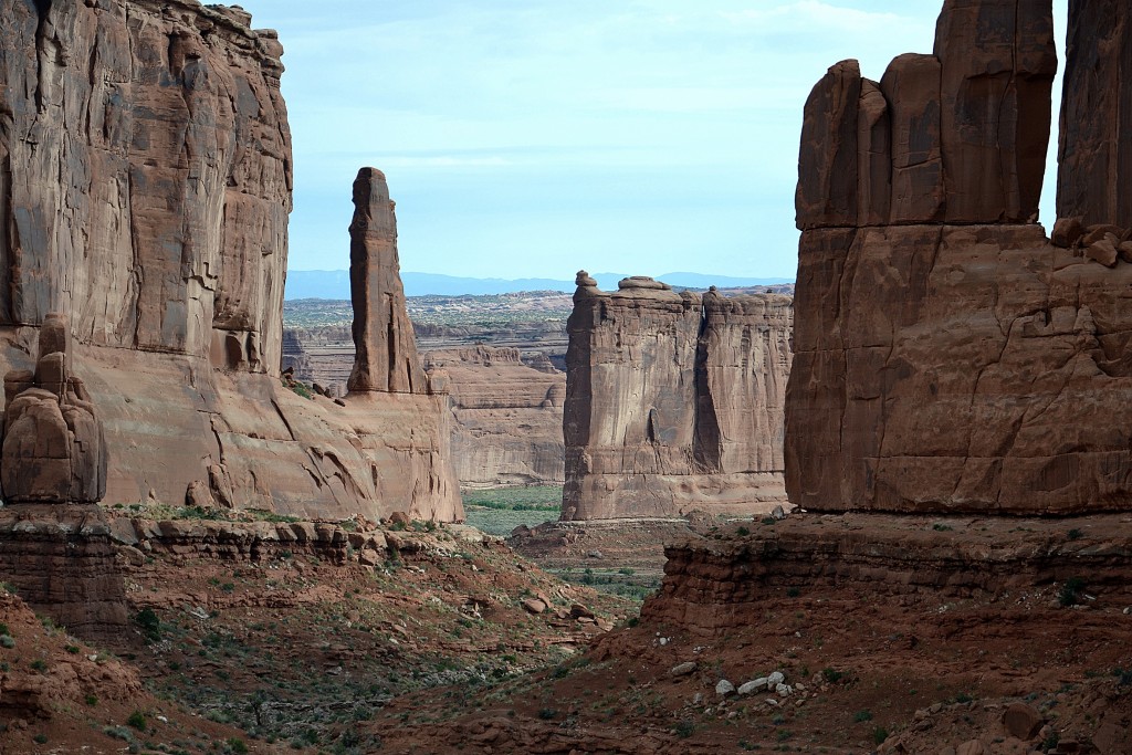 Foto: Park Ave Viewpoint - Arches NP (Utah), Estados Unidos