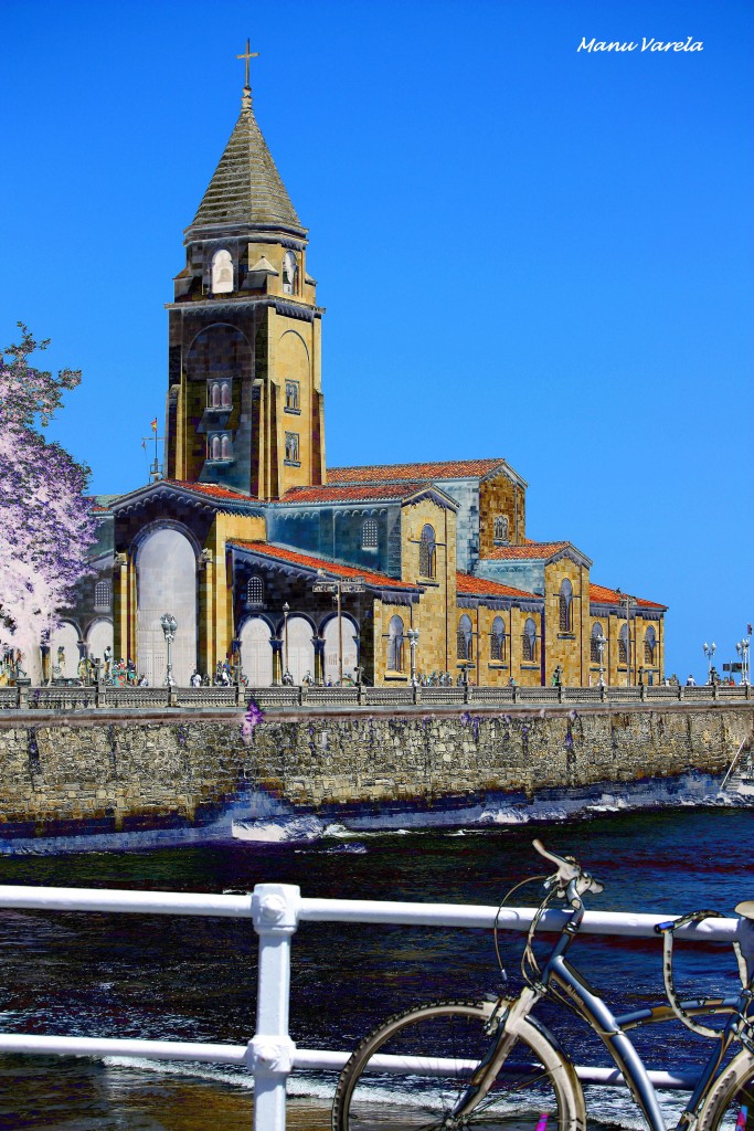Foto: Playa de San Lorenzo - Gijón (Asturias), España