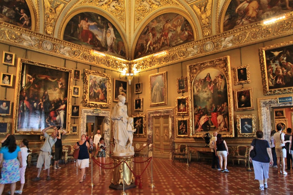 Foto: Interior del palacio Pitti - Florencia (Tuscany), Italia