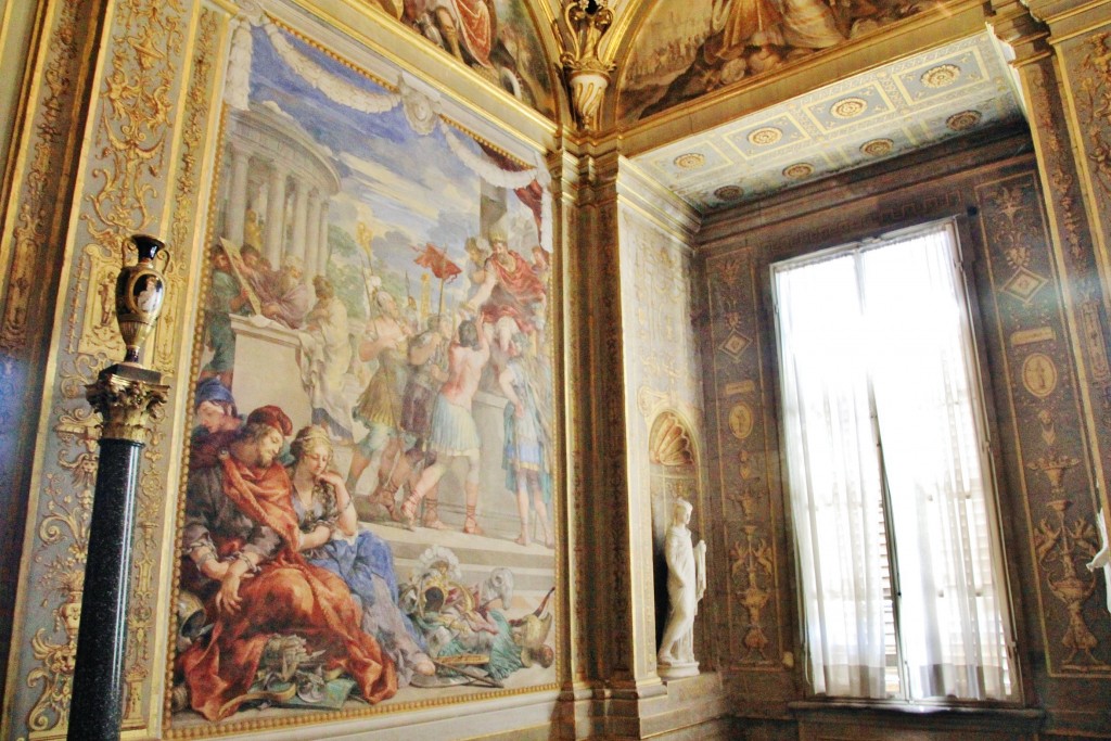 Foto: Interior del palacio pitti - Florencia (Tuscany), Italia