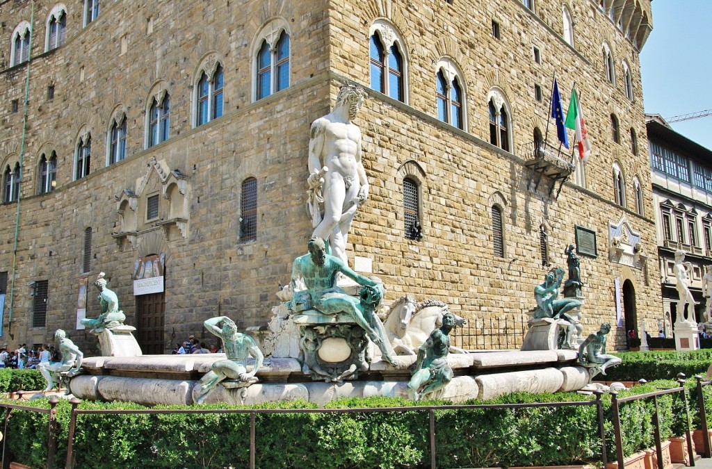 Foto Fuente de Neptuno Florencia (Tuscany), Italia