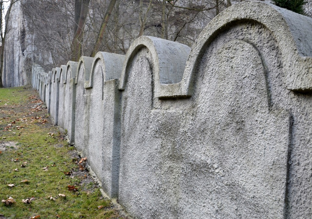 Foto: Ghetto Wall Fragments - Muro Gueto de Cracovia. - Cracovia (Lesser Poland Voivodeship), Polonia
