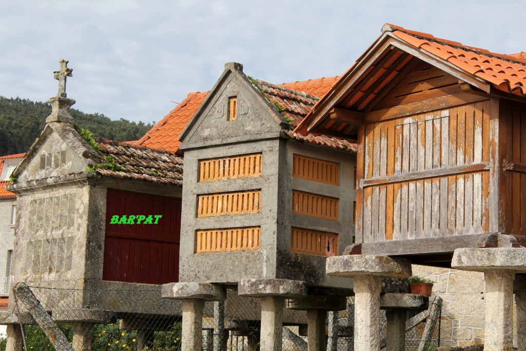 Foto de Combarros (Pontevedra), España