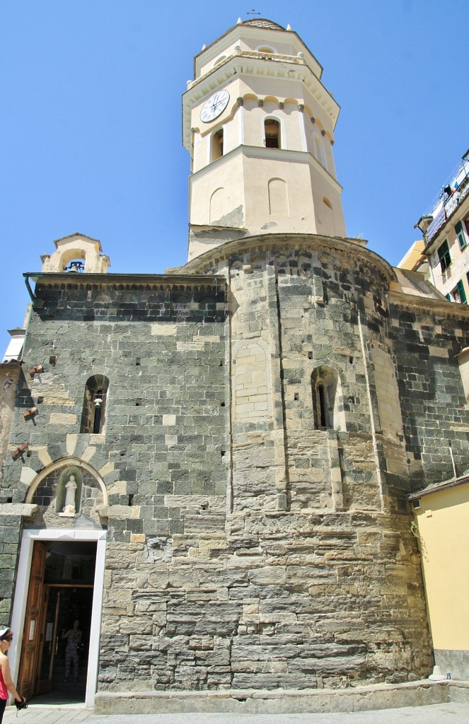 Foto: Iglesia de Santa Margarita - Vernazza (Liguria), Italia