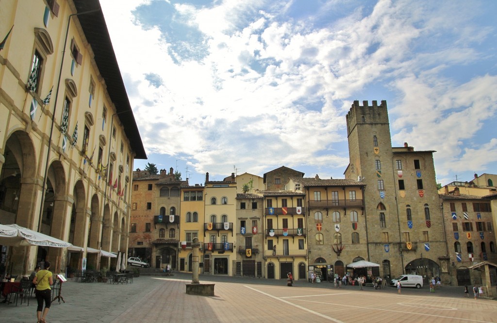 Foto: Plaza Grande - Arezzo (Tuscany), Italia