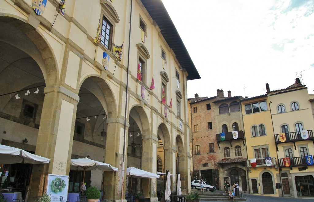 Foto: Plaza Grande - Arezzo (Tuscany), Italia