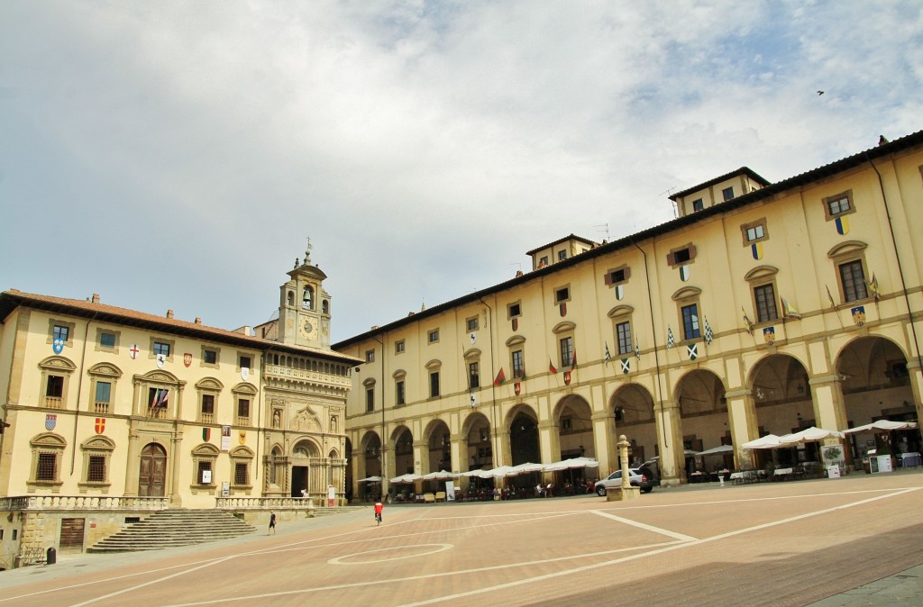 Foto: Plaza Grande - Arezzo (Tuscany), Italia