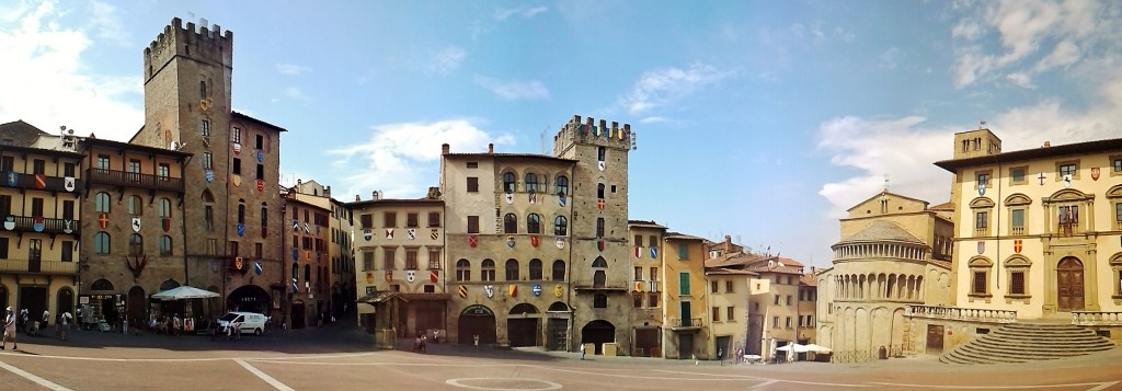 Foto: Plaza Grande - Arezzo (Tuscany), Italia