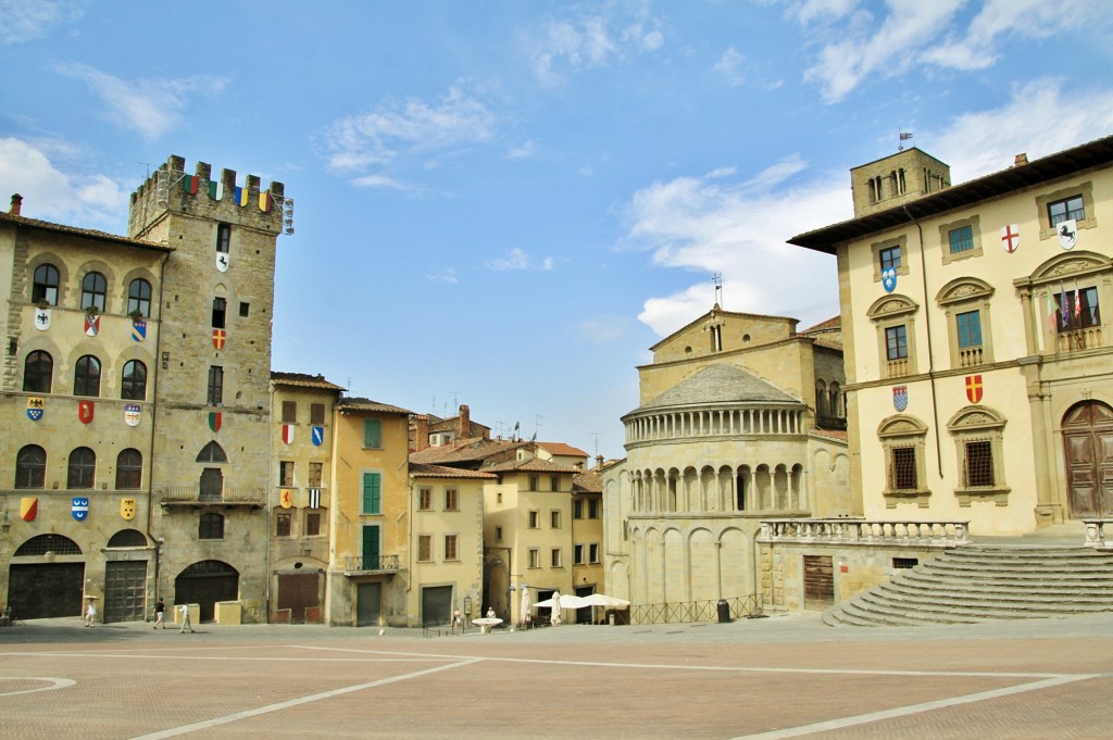 Foto: Plaza Grande - Arezzo (Tuscany), Italia