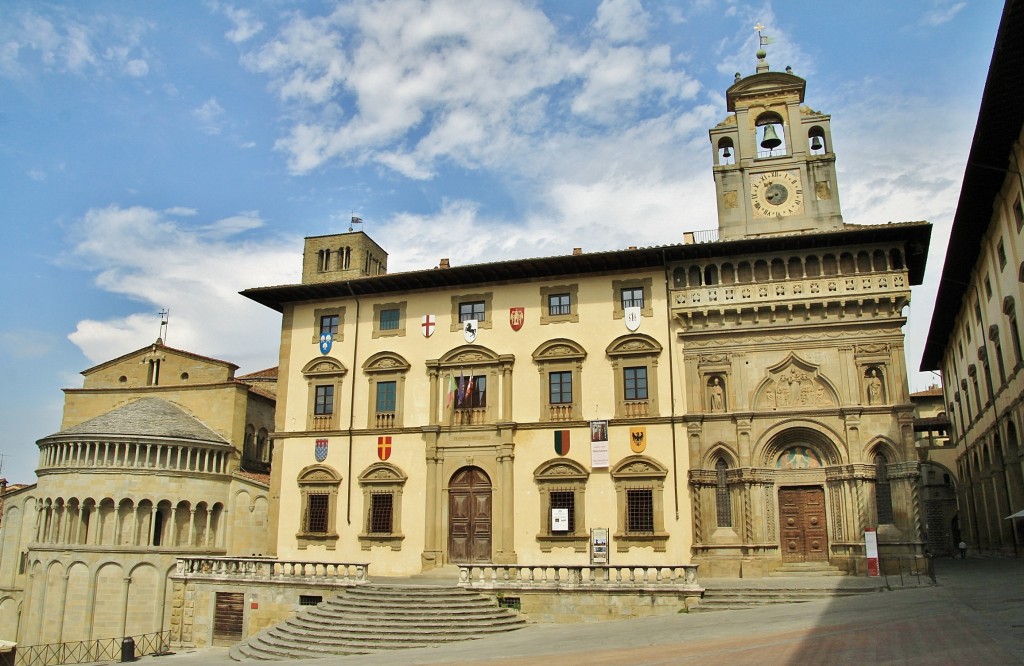 Foto: Plaza Grande - Arezzo (Tuscany), Italia