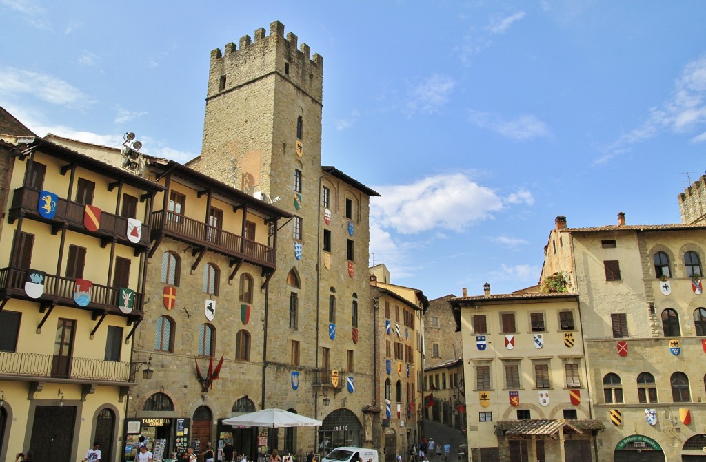 Foto: Plaza Grande - Arezzo (Tuscany), Italia