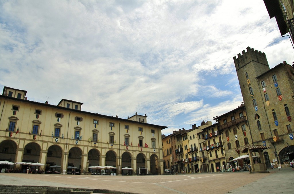 Foto: Plaza Grande - Arezzo (Tuscany), Italia