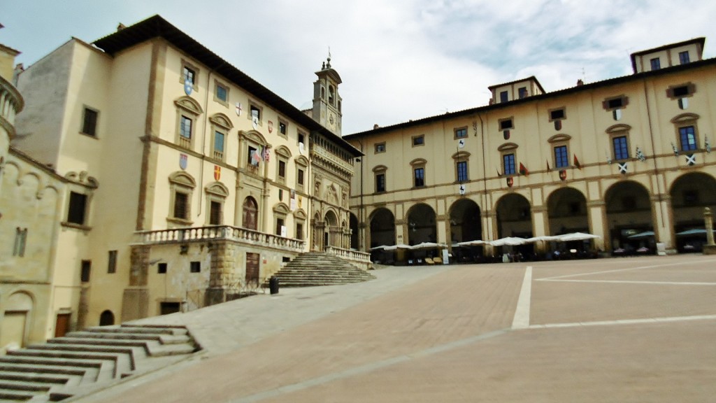 Foto: Plaza Grande - Arezzo (Tuscany), Italia