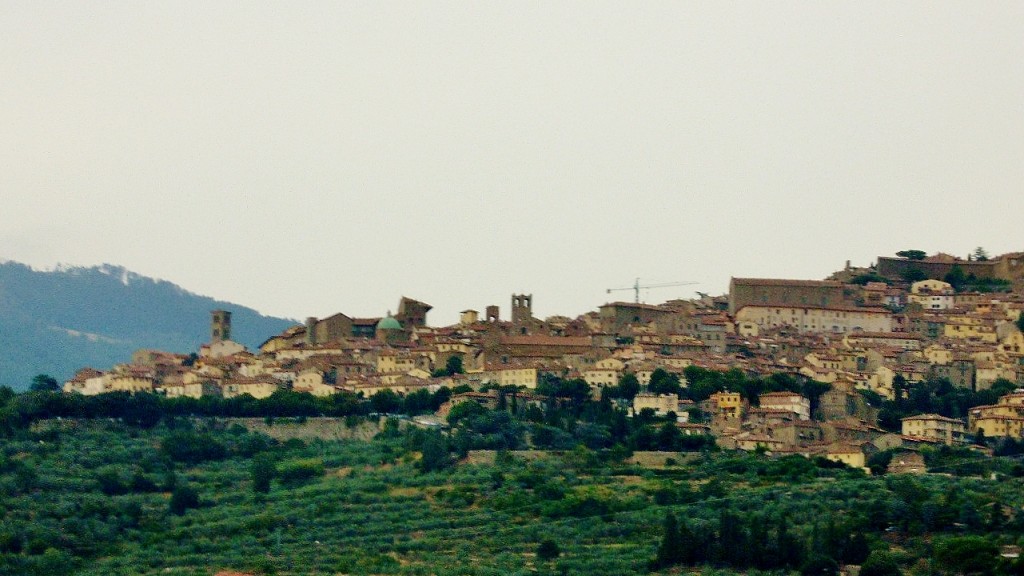 Foto: Vista del pueblo - Cortona (Tuscany), Italia