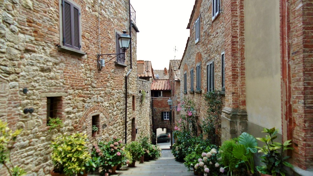 Foto: Centro histórico - Lucignano (Tuscany), Italia