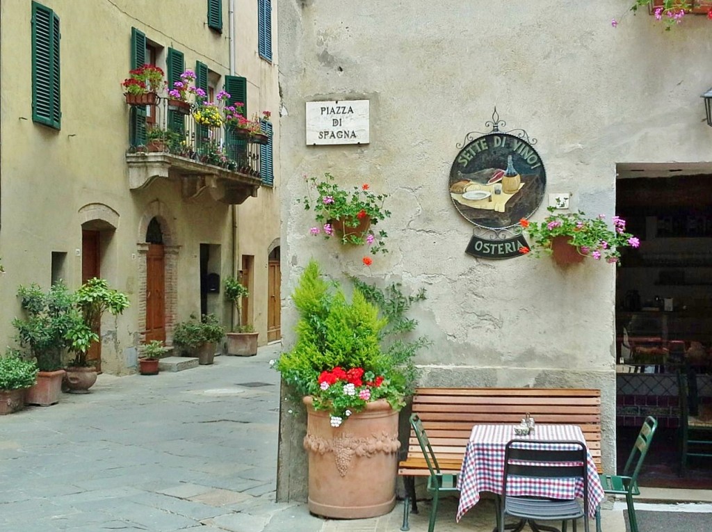 Foto: Plaza España - Pienza (Tuscany), Italia
