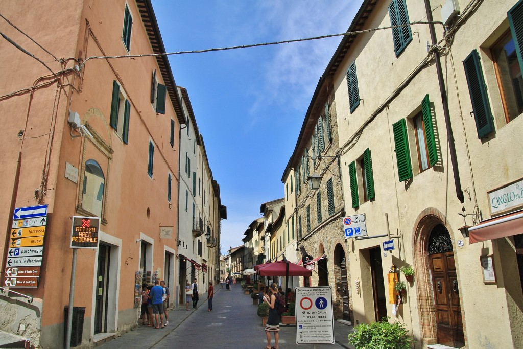 Foto: Centro histórico - Montalcino (Tuscany), Italia