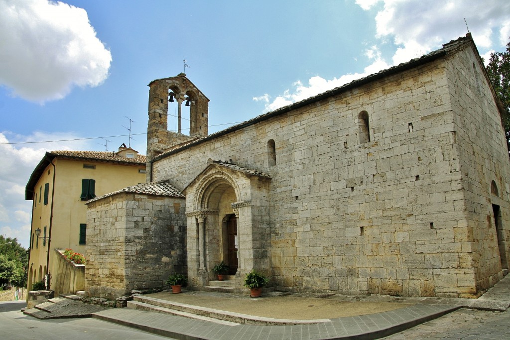 Foto: Iglesia de Santa Maria Assunta - San Quirico d´Orcia (Tuscany), Italia