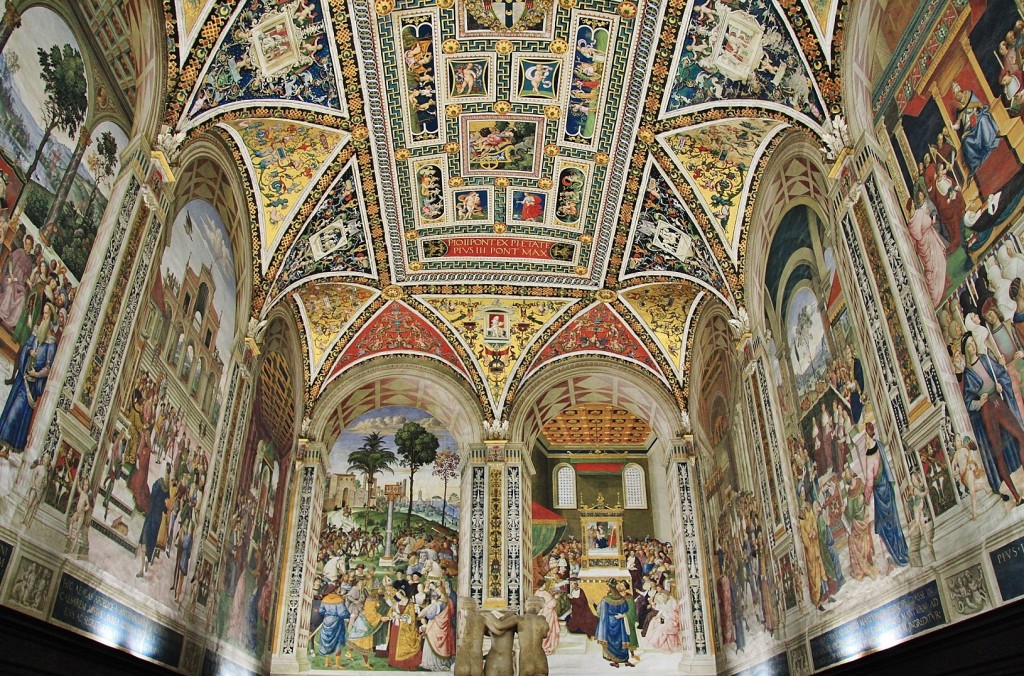 Foto: Librería Piccolomini - Siena (Tuscany), Italia