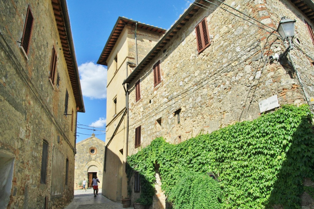 Foto: Recinto amurallado - Monteriggioni (Tuscany), Italia