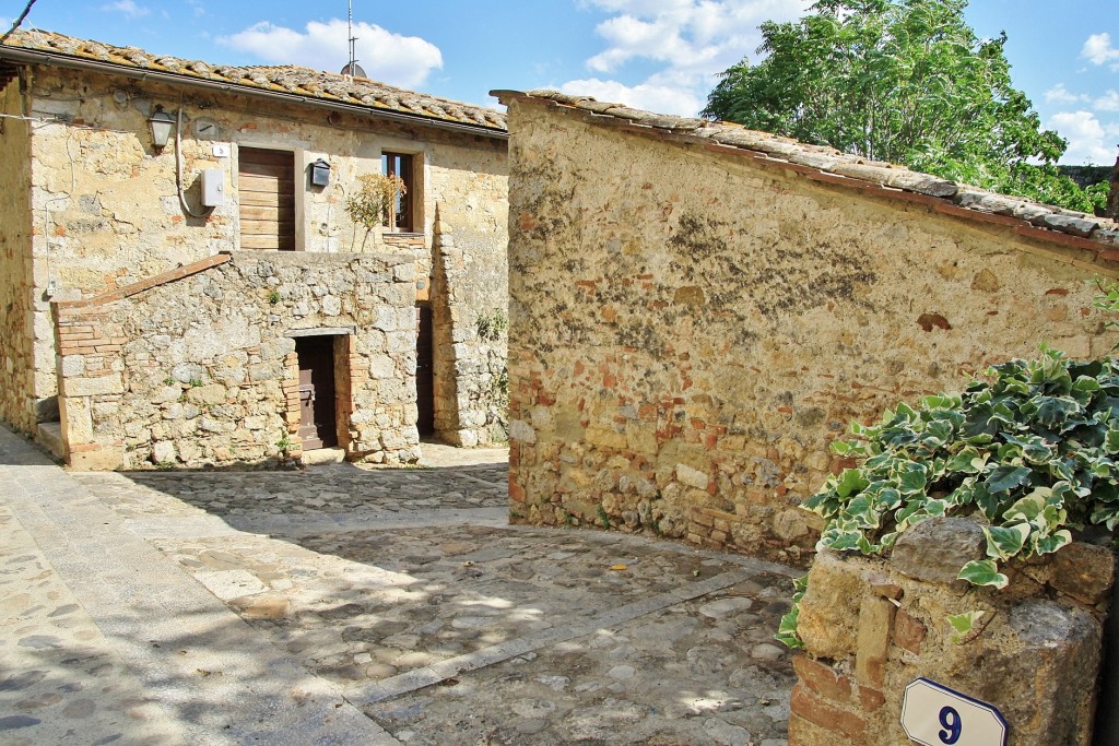 Foto: Recinto amurallado - Monteriggioni (Tuscany), Italia