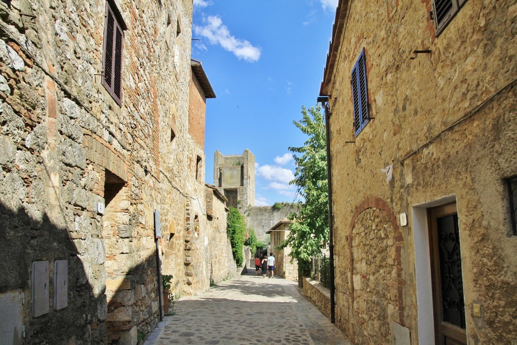 Foto: Recinto amurallado - Monteriggioni (Tuscany), Italia