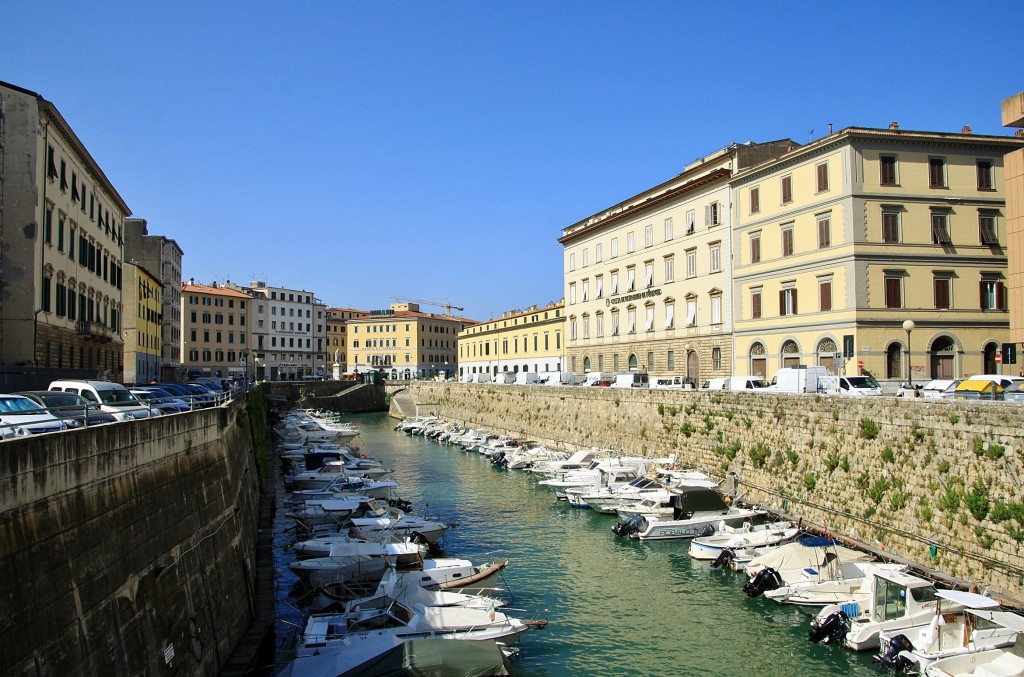 Foto: Canal - Livorno (Tuscany), Italia