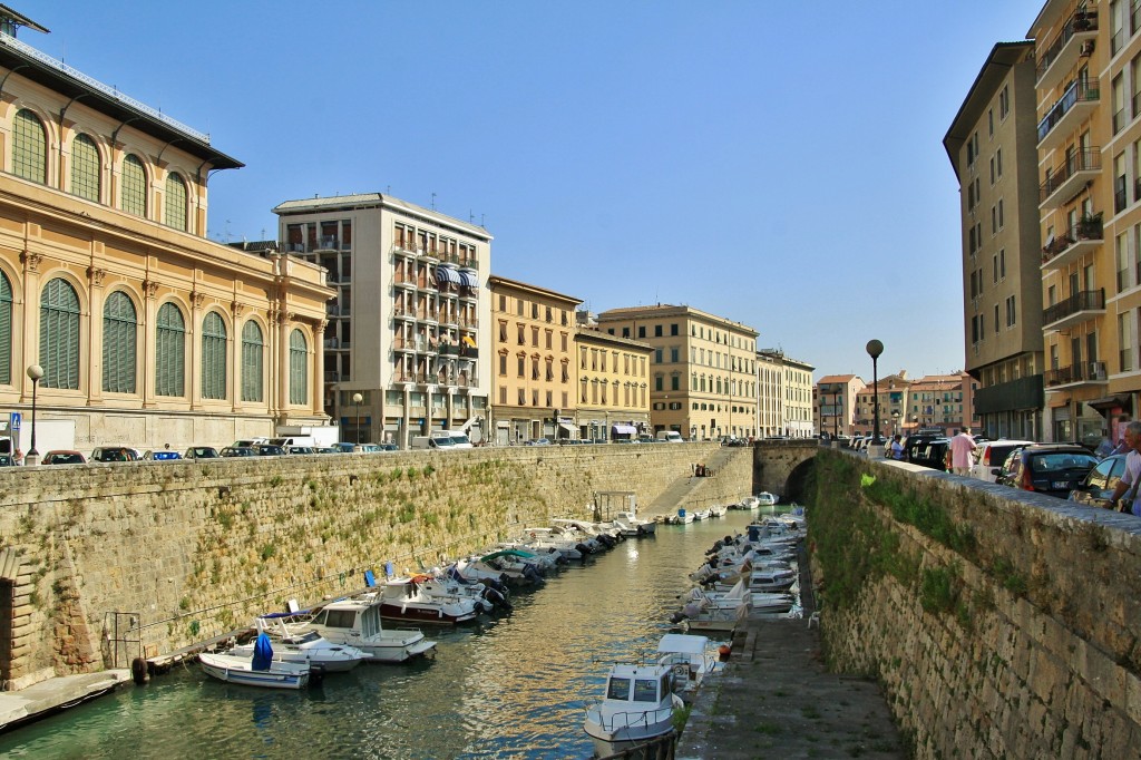 Foto: Canal - Livorno (Tuscany), Italia