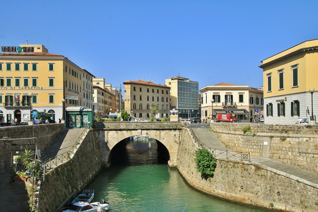 Foto: Canal - Livorno (Tuscany), Italia
