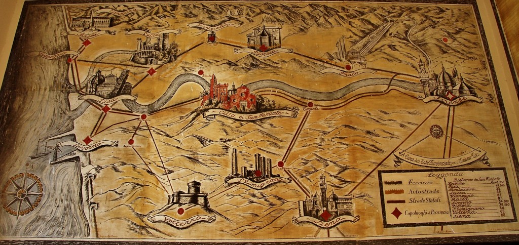 Foto: Mural - San Miniato al Tedesco (Tuscany), Italia