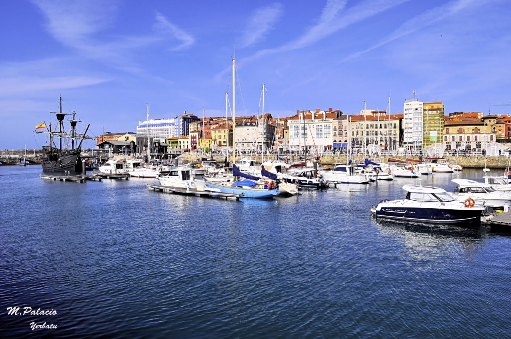 Foto: Muelle deportivo Gijón (Asturias) - Gijón (Asturias), España