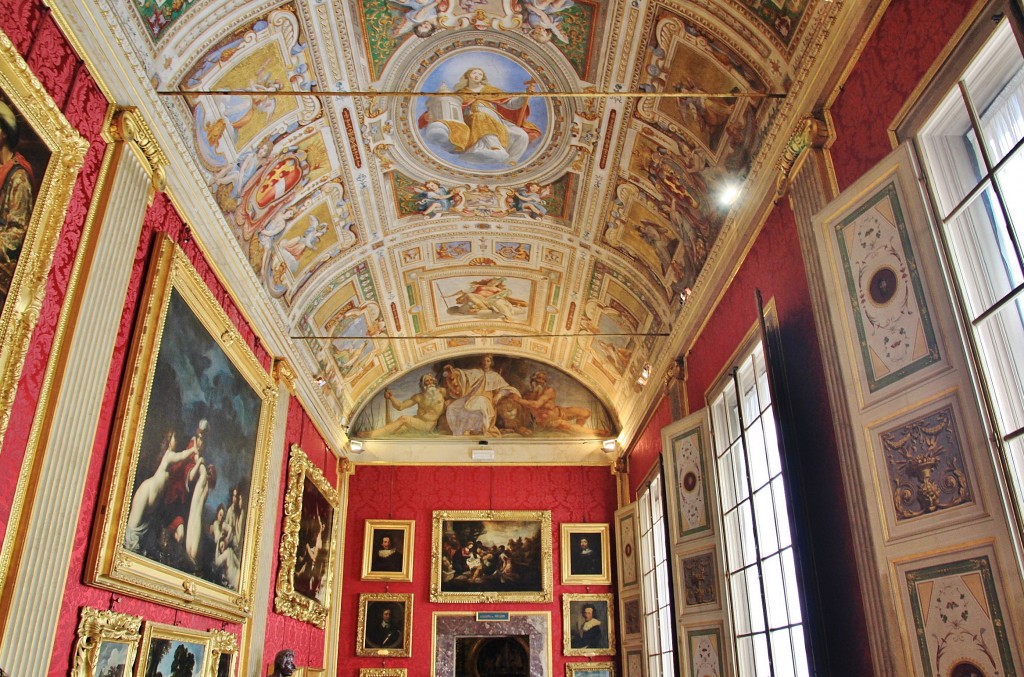 Foto: Interior del palacio Pitti - Florencia (Tuscany), Italia