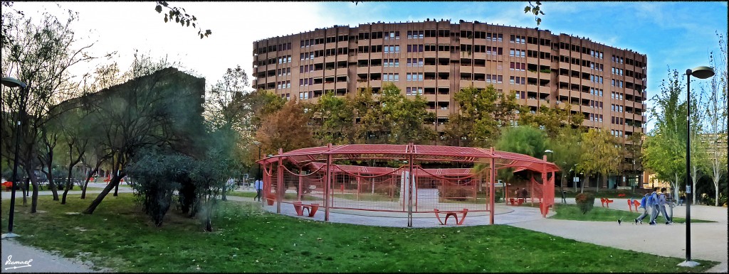 Foto: 161018-14 PARQUE MIRAFLORES - Zaragoza (Aragón), España
