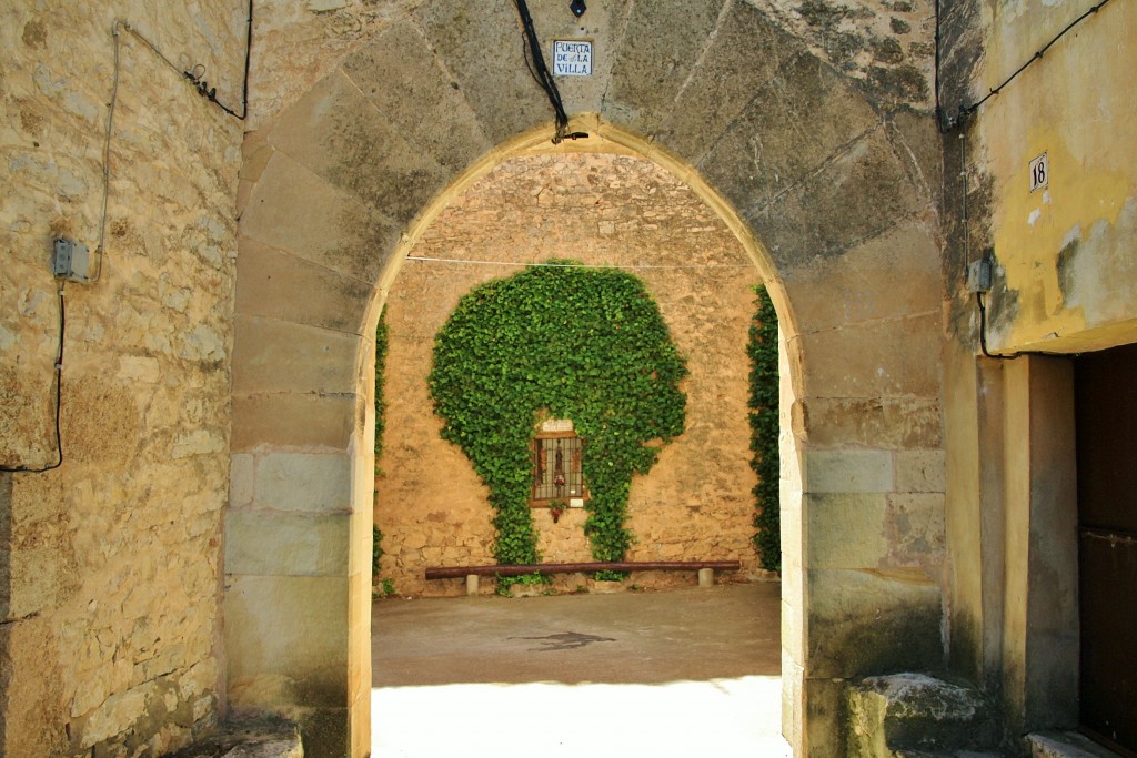 Foto: Puerta de la muralla - Palazuelos (Guadalajara), España