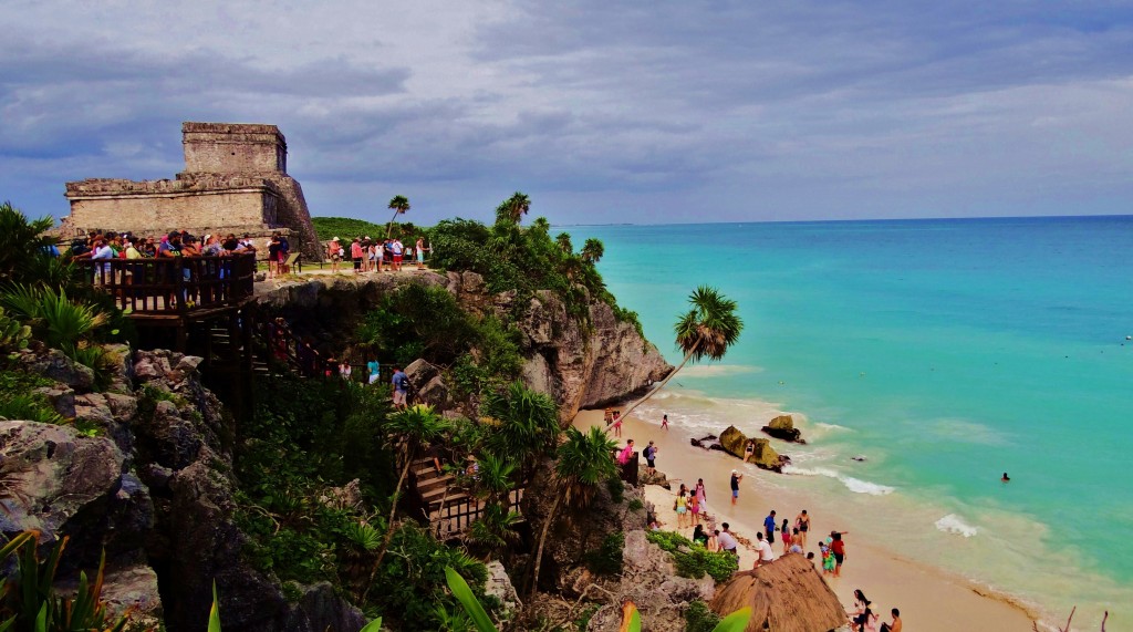 Foto: El Castillo y la Playa de las Ruinas - Tulum (Quintana Roo), México