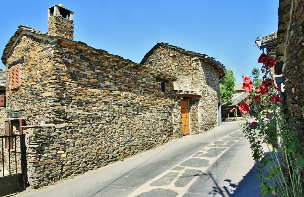 Foto: Vista del pueblo - Campillo de Ranas (Guadalajara), España
