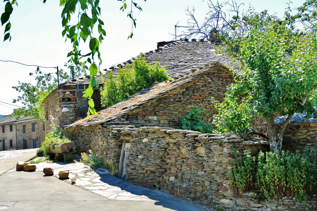 Foto: Vista del pueblo - Campillo de Ranas (Guadalajara), España