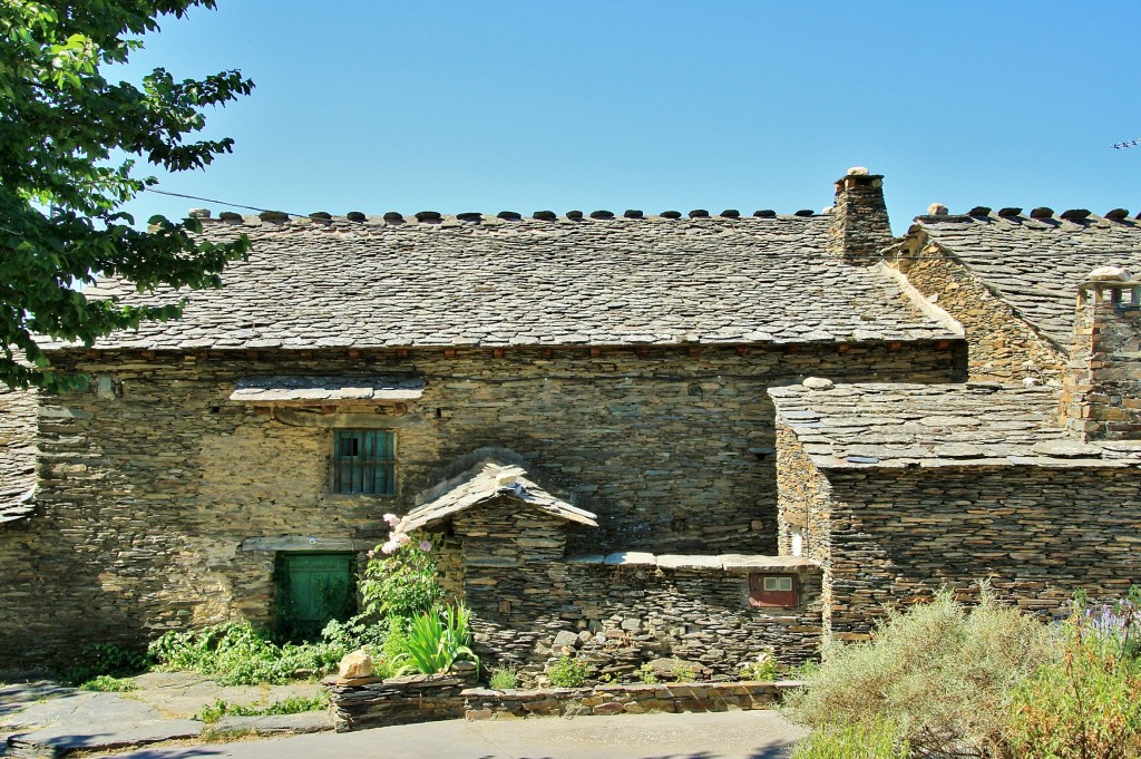 Foto: Vista del pueblo - Campillo de Ranas (Guadalajara), España