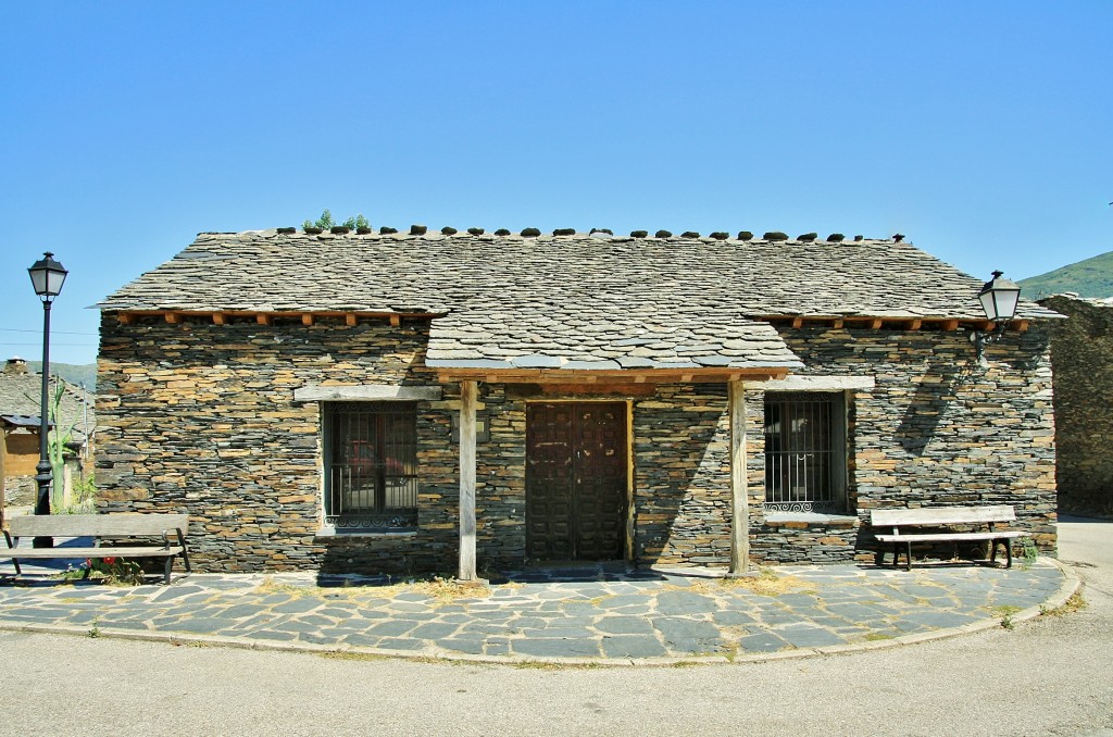 Foto Vista del pueblo Majaelrayo (Guadalajara), España