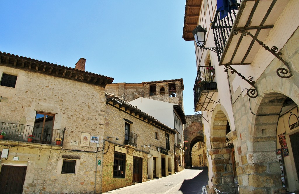 Foto: Vista del pueblo - Atienza (Guadalajara), España