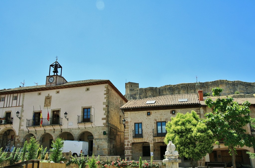 Foto: Vista del pueblo - Atienza (Guadalajara), España