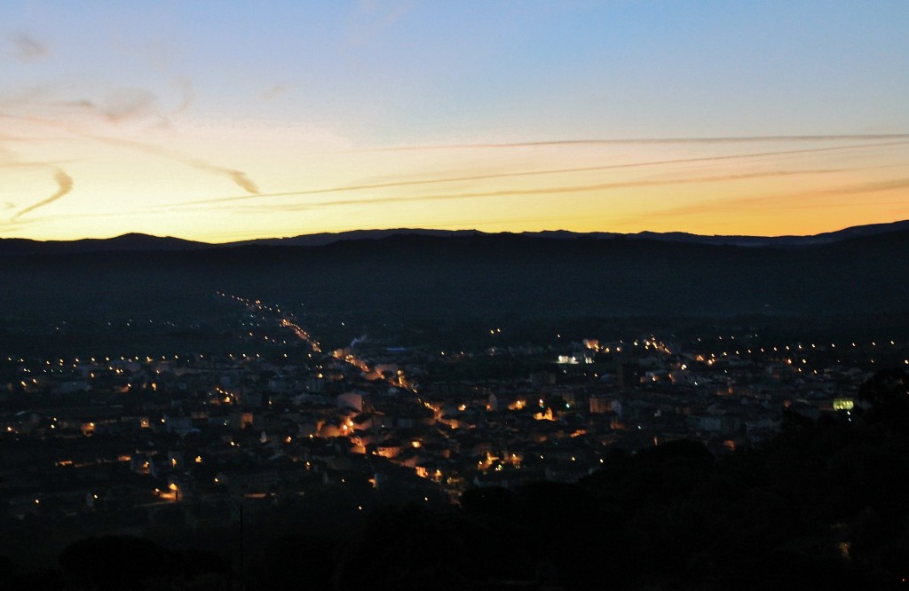 Foto: Vistas desde el castillo de Monterrei - Verín (Ourense), España