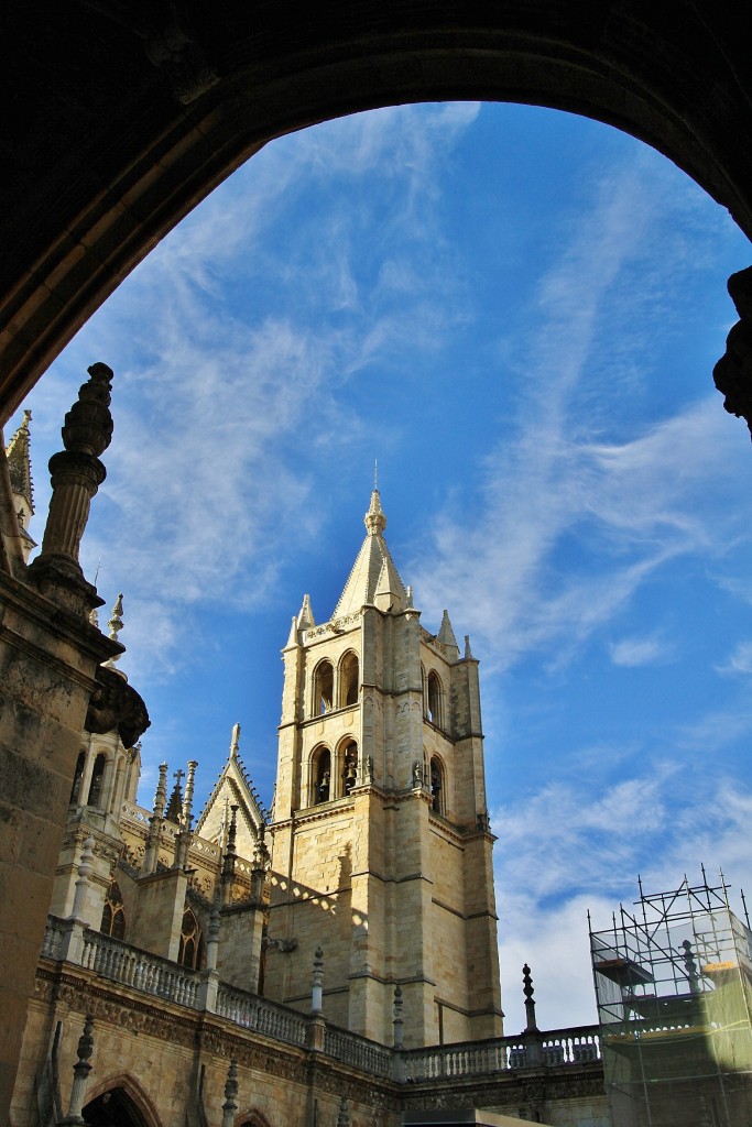 Foto: Claustro de la catedral - León (Castilla y León), España