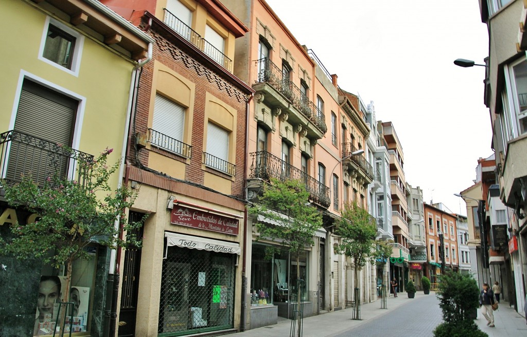 Foto: Vista de la ciudad - La Bañeza (León), España