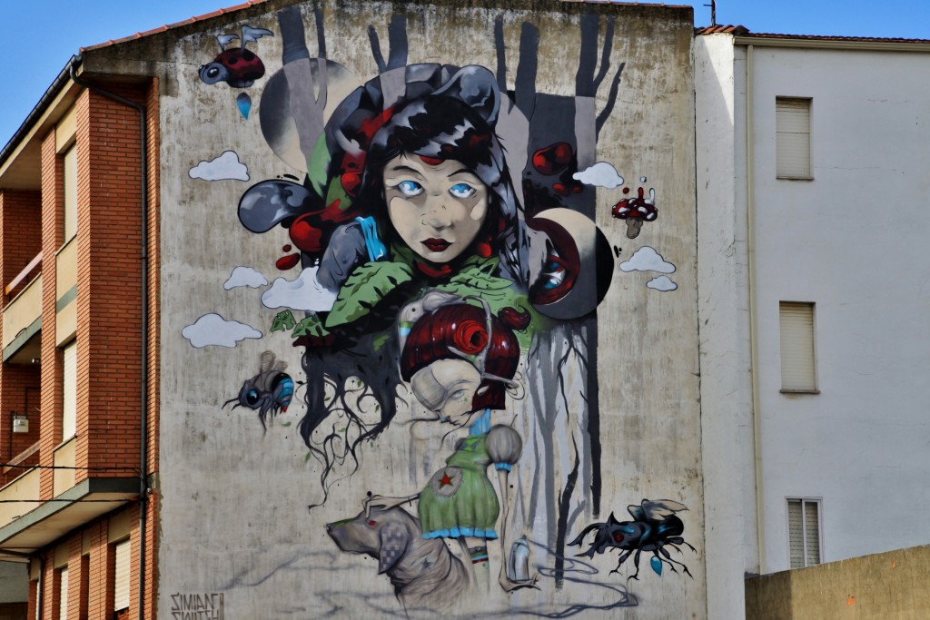 Foto: Mural - La Bañeza (León), España